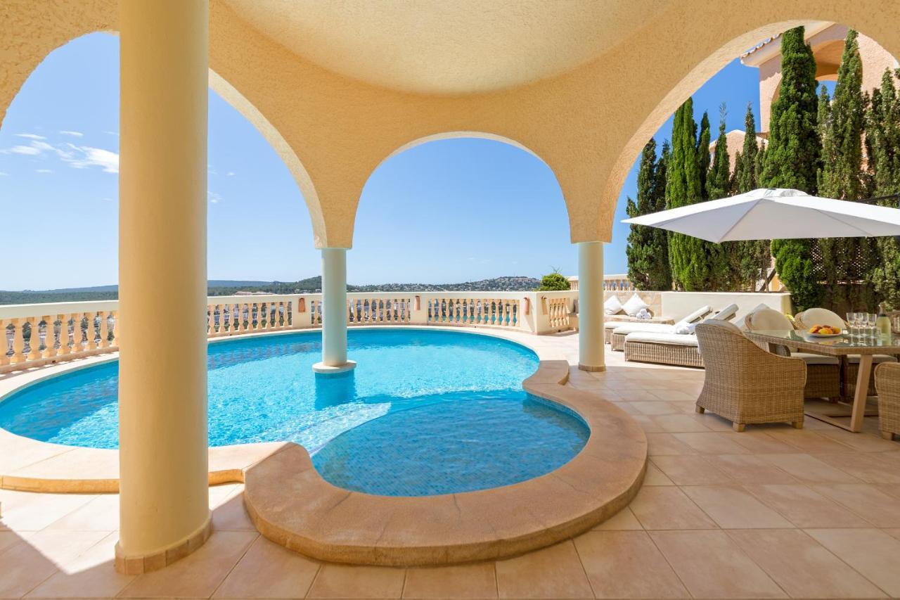Meerblick Villa "Buena Vista" In Santa Ponsa, Mallorca Exterior foto