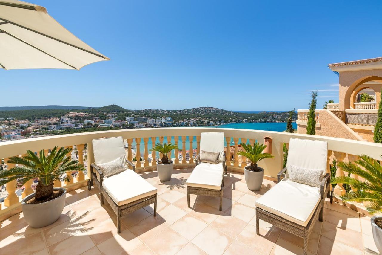 Meerblick Villa "Buena Vista" In Santa Ponsa, Mallorca Exterior foto