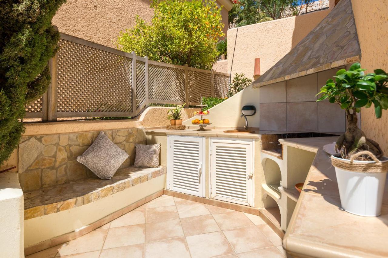 Meerblick Villa "Buena Vista" In Santa Ponsa, Mallorca Exterior foto